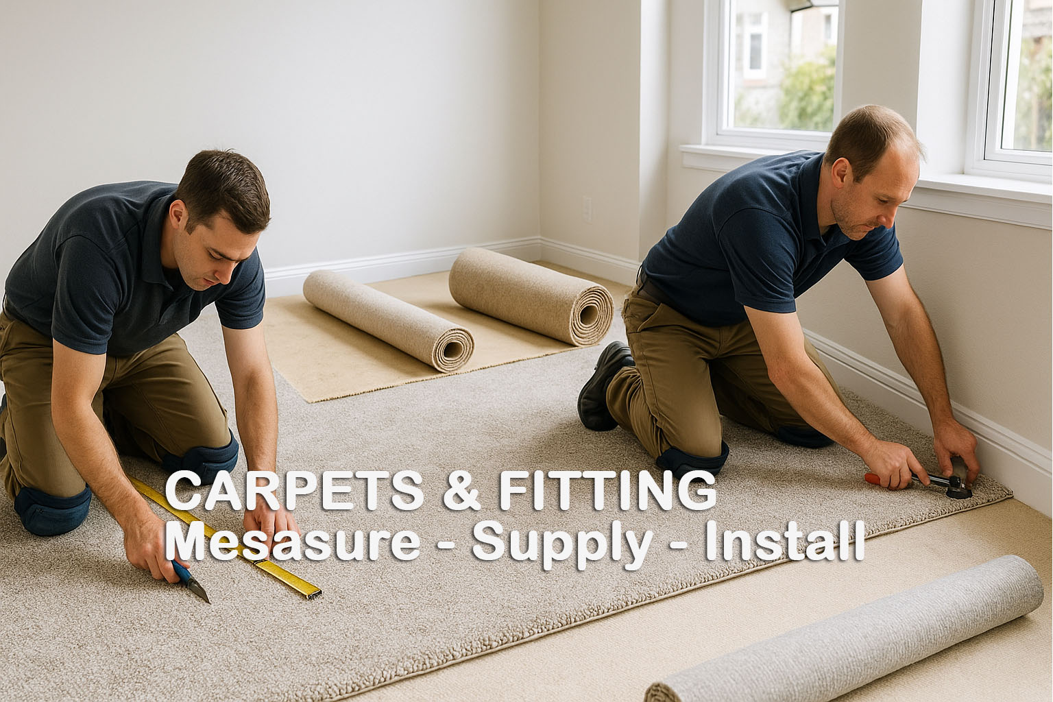 Happy customers on moving day